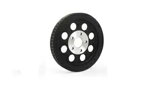 HARLEY ブラック リア ベルト プーリー 61 歯 1991-1999 XL に適合、 HARLEY Black Rear Belt Pulley 61 Tooth fits 1991-1999 XL, 【並行輸入品】