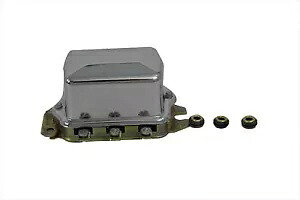 HARLEY Accel クロム 12 ボルト メカニカル レギュレーター 1967-1978 XLH、1964-1969 に適合 HARLEY Accel Chrome 12 Volt Mechanical Regulator fits 1967-1978 XLH, 1964-1969 【並行輸入品】