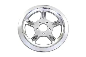 HARLEY リアドライブプーリー 68 歯 クローム 2007-UP XL に適合 HARLEY Rear Drive Pulley 68 Tooth Chrome fits 2007-UP XL, 【並行輸入品】｜カスタムパーツ WORLD倉庫