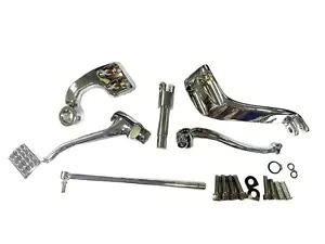 HARLEY クローム 3 インチ エクステンション ミッド コントロール キット フットペグなし 2014-UP XL に適合 HARLEY Chrome 3 inch Extension Mid Control Kit without Footpegs fits 2014-UP XL, 【並行輸入品】|カスタムパーツ WORLD倉庫