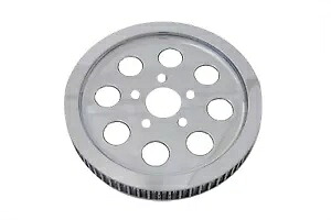 HARLEY リアドライブプーリー 61 歯 クローム 1991-1999 XL に適合 HARLEY Rear Drive Pulley 61 Tooth Chrome fits 1991-1999 XL, 【並行輸入品】