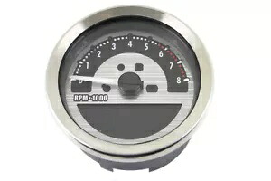 ハーレー AEE 4 インチ ダコタ スタイル スピードメーターとタコメーター シルバー 2004-2013 に適合 HARLEY AEE 4 inch Dakota Style Speedometer and Tachometer Silver fits 2004-2013 【並行輸入品】｜カスタムパーツ WORLD倉庫