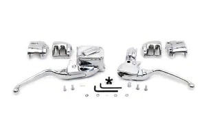 ハーレー ハンドルバー コントロール キット クローム 2017-2018 FLHT、2017-2018 FLHX、2017-に適合 HARLEY Handlebar Control Kit Chrome fits 2017-2018 FLHT, 2017-2018 FLHX, 2017- 【並行輸入品】