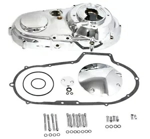 HARLEY クローム アウター プライマリー カバー キット 1994-2003 XL に適合 HARLEY Chrome Outer Primary Cover Kit fits 1994-2003 XL, 【並行輸入品】