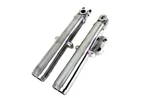 HARLEY 41mm グライド フォーク スライダー セット ポリッシュ仕上げ 1972-1977 FL に適合 HARLEY 41mm Glide Fork Slider Set Polished fits 1972-1977 FL, 【並行輸入品】｜カスタムパーツ WORLD倉庫