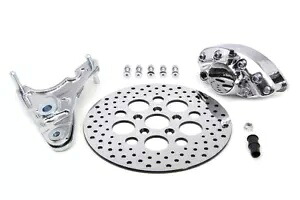 HARLEY リアブレーキキャリパーキットと 11-1/2 インチディスクは 1973-1984 FX、1973-1984 に適合します。 HARLEY Rear Brake Caliper Kit and 11-1/2 inch Disc fits 1973-1984 FX, 1973-1984 【並行輸入品】｜カスタムパーツ WORLD倉庫