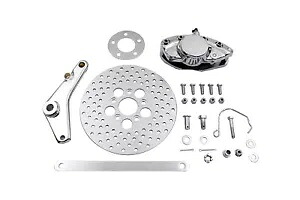 HARLEY リアバナナキャリパーと 10 インチディスクキットは、1973～1980 FX、1973～1980 FL に適合します。 HARLEY Rear Banana Caliper and 10 inch Disc Kit fits 1973-1980 FX, 1973-1980 FL 【並行輸入品】