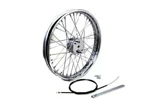HARLEY 21 インチ x 2.15 インチ ミニ ブレーキ ホイールは 0- カスタムに適合します。 HARLEY 21 inch x 2.15 inch Mini Brake Wheel fits 0- Custom, 【並行輸入品】
