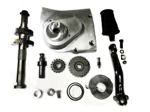 HARLEY キックスターター変換キット アロイ仕上げ 2007-UP XL に適合 HARLEY Kick Starter Conversion Kit Alloy Finish fits 2007-UP XL, 【並行輸入品】