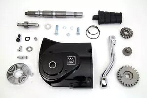 HARLEY キックスターター変換キット ブラック 2004-2006 XL に適合、 HARLEY Kick Starter Conversion Kit Black fits 2004-2006 XL, 【並行輸入品】