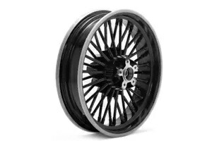 HARLEY 16 インチ x 3.5 インチ x 36 スポーク Duro ホイール ブラック 1986-2006 FLST、1986 に適合 HARLEY 16 inch x 3.5 inch x 36 Spoke Duro Wheel Black fits 1986-2006 FLST, 1986 【並行輸入品】