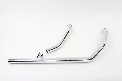 HARLEY 2 into 1 排気管ヘッダー クローム 1996-2006 FLT、1996-2006 FLHT、に適合 HARLEY 2 into 1 Exhaust Pipe Header Chrome fits 1996-2006 FLT, 1996-2006 FLHT, 【並行輸入品】