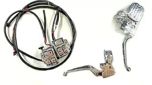 HARLEY ハンドルバー コントロール キット クローム 2011-2013 FXCW、2011-2013 FXCWC、2011 に適合 HARLEY Handlebar Control Kit Chrome fits 2011-2013 FXCW, 2011-2013 FXCWC, 2011 【並行輸入品】｜カスタムパーツ WORLD倉庫 100,430円