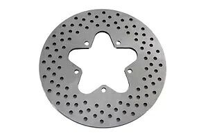 HARLEY 11-1/2 インチドリルドリアブレーキディスクは 1986-1999 FLT に適合します。 HARLEY 11-1/2 inch Drilled Rear Brake Disc fits 1986-1999 FLT, 【並行輸入品】