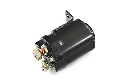 HARLEY アクセル スターター ソレノイド ブラック 1984-1988 FXST、1965-1984 FL、1965-19 に適合 HARLEY Accel Starter Solenoid Black fits 1984-1988 FXST, 1965-1984 FL, 1965-19 【並行輸入品】