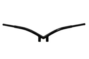 HARLEY V-Bar ハンドルバー インデント付き 1982-1984 FL、1982-1984 FX、1982-UP Xに適合 HARLEY V-Bar Handlebar with Indents fits 1982-1984 FL, 1982-1984 FX, 1982-UP X 【並行輸入品】