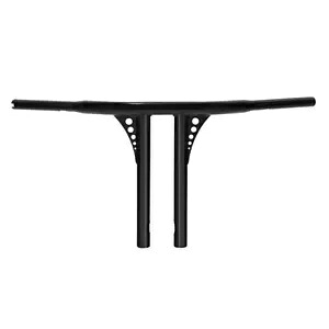 ハーレー ブラック 1-1/4 インチ「ストレートアップ」T バー 14 インチ ライズ HARLEY BLACK 1-1/4" 'STRAIGHT-UP' T-BAR 14" RISE 【並行輸入品】|カスタムパーツ WORLD倉庫
