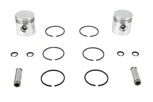 ハーレー 45 インチ WL/G ピストンキット 0.010 インチ オーバーサイズ 1929-1952 WL、1929-1949 に適合 HARLEY 45 inch WL/G Piston Kit .010 inch Oversize fits 1929-1952 WL, 1929-1949 【並行輸入品】|カスタムパーツ WORLD倉庫