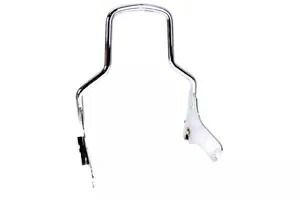 HARLEY Shorty 取り外し可能シーシーバー クローム 1997-2008 FLT に適合 HARLEY Shorty Detachable Sissy Bar Chrome fits 1997-2008 FLT, 【並行輸入品】