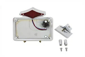 HARLEY クローム水平 LED テールランプキット ダイヤモンドスタイル 1979-1996 XL に適合 HARLEY Chrome Horizontal LED Tail Lamp Kit Diamond Style fits 1979-1996 XL, 【並行輸入品】