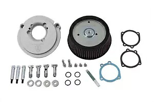 HARLEY ビッグサッカーエアクリーナーアセンブリは 1988-2021 XL に適合します。 HARLEY Big Sucker Air Cleaner Assembly fits 1988-2021 XL, 【並行輸入品】