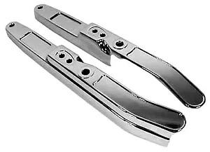 HARLEY レプリカ リアフェンダー ストラット セット クローム 1982-1986 FXR、1983-1991 FXRT、に適合 HARLEY Replica Rear Fender Strut Set Chrome fits 1982-1986 FXR, 1983-1991 FXRT, 【並行輸入品】