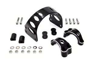 HARLEY 49mm ブラック トマホーク フロント フォーク ブレースは 2006-2017 FXD に適合します。 HARLEY 49mm Black Tomahawk Front Fork Brace fits 2006-2017 FXD, 【並行輸入品】