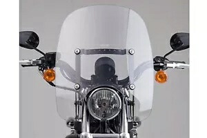 HARLEY Spartan クイック リリース フロントガラス クリアは 1996 ～ 2010 XL に適合します。 HARLEY Spartan Quick Release Windshield Clear fits 1996-2010 XL, 【並行輸入品】