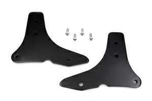 HARLEY シーシーバー サイドプレートセット ブラック 2014-2010 FLHR、2014-2018 FLHX、に適合 HARLEY Sissy Bar Side Plate Set Black fits 2014-2010 FLHR, 2014-2018 FLHX, 【並行輸入品】｜カスタムパーツ WORLD倉庫