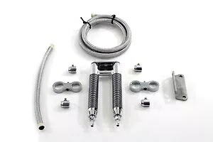 HARLEY デュアルクールオイルクーラーは 1957-1978 XL に適合します。 HARLEY Dual Cool Oil Cooler fits 1957-1978 XL, 【並行輸入品】｜カスタムパーツ WORLD倉庫