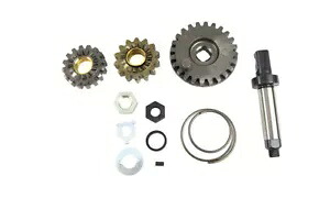 HARLEY 14 歯スターターギアキット キー付き 1954 ～ 1964 フロリダに適合 HARLEY 14 Tooth Starter Gear Kit with Key fits 1954-1964 FL, 【並行輸入品】