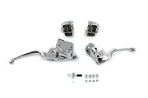 ハーレー ハンドルバー コントロール キット クローム 1996-2004 FLT、1996-2006 FLHT、 HARLEY Handlebar Control Kit Chrome fits 1996-2004 FLT, 1996-2006 FLHT, 【並行輸入品】