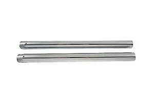 HARLEY クローム フォーク チューブ セット ストックの長さは 2000-2017 FXST、2000-2005 FXDWG、に適合します。 HARLEY Chrome Fork Tube Set Stock Length fits 2000-2017 FXST, 2000-2005 FXDWG, 【並行輸入品】｜カスタムパーツ WORLD倉庫