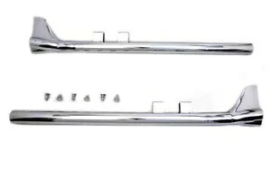 ハーレー 36 インチ ブロンクス ストレート テール セット クローム 1995-2016 FLT に適合 HARLEY 36 inch Bronx Straight Tail Set Chrome fits 1995-2016 FLT, 【並行輸入品】