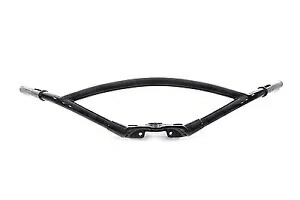 ハーレー ハリウッド スタイル オフセット ハンドルバー ブラック 1946-1948 FL、1946-1948 UL に適合 HARLEY Hollywood Style Offset Handlebars Black fits 1946-1948 FL, 1946-1948 UL, 【並行輸入品】