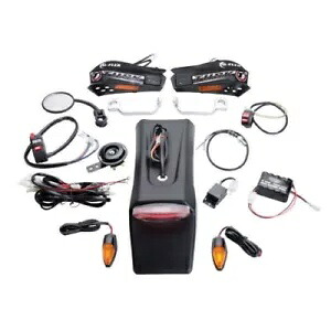 Tusk オートバイ エンデューロ ライティング キット ハンドガード ウインカー付き 1285750002 Tusk Motorcycle Enduro Lighting Kit with Handguard Turn Signals 1285750002 【並行輸入品】