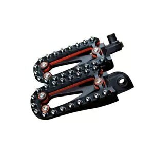 ファスト インパクト アドベンチャー ペグ ブラック/オレンジ FP-100K-ADV-ORANGE ATV/UTV 用 Fasst Impact Adventure Pegs Black/Orange FP-100K-ADV-ORANGE for ATV/UTV 【並行輸入品】