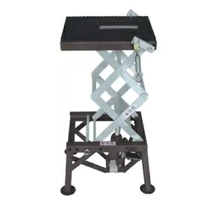 モータースポーツプロダクツ MX シザーリフトスタンド ブラック 92-5012 Motorsport Products MX Scissor Lift Stand Black 92-5012 【並行輸入品】