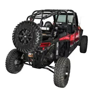 Tusk UTV リアバンパー、カーゴラック、スペアタイヤキャリア 134-914-0008 Tusk UTV Rear Bumper, Cargo Rack, and Spare Tire Carrier 134-914-0008 【並行輸入品】