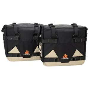 タスク パニア ラック タスク パイロット パニア バッグ付き ブラック/タン 2006110034 Tusk Pannier Racks with Tusk Pilot Pannier Bags Black/Tan 2006110034 【並行輸入品】