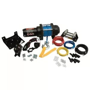 タスクウインチ、合成ロープおよびマウントプレート付き 3500 ポンド 1473640055 Tusk Winch with Synthetic Rope and Mount Plate 3500 lb. 1473640055 【並行輸入品】|カスタムパーツ WORLD倉庫