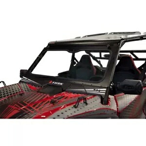 Tusk UTV 折りたたみガラスフロントガラス (フロントガラスワイパー付き) 190-459-0025 Tusk UTV Folding Glass Windshield with Windshield Wiper 190-459-0025 【並行輸入品】｜カスタムパーツ WORLD倉庫