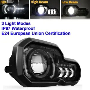LED ヘッドライトアセンブリ DRL ハイビームロービーム BMW F650GS F700GS F800GS LED Headlights Assembly With DRL High Beam Low Beam For BMW F650GS F700GS F800GS 【並行輸入品】