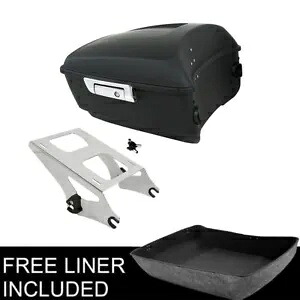マットチョップドパック トランクマウントラック ハーレーツアーパック ロードキング 2014-2023用 Matte Chopped Pack Trunk Mount Rack Fit For Harley Tour Pak Road King 2014-2023 【並行輸入品】 56,870円