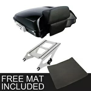 レイザーパック トランク バックレスト マウント ラック ハーレー ツアー パック ロード グライド 14-22 に適合 Razor Pack Trunk Backrest Mount Rack Fit For Harley Tour Pak Road Glide 14-22 【並行輸入品】