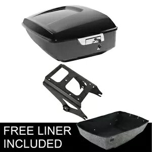 13.7 インチ キング ツアー パック トランク マウント 09-13 ハーレー ロードキング エレクトラ グライドに適合 13.7'' King Tour Pack Trunk Mount Fit For 09-13 Harley Road King Electra Glide 【並行輸入品】