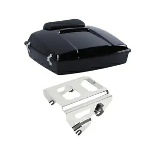 レイザーパック トランクパッド ソロマウントラック付き ハーレーロードキング ツアーパック 09-13用 Razor Pack Trunk Pad w/ Solo Mount Rack Fit For Harley Road King Tour Pak 09-13 【並行輸入品】