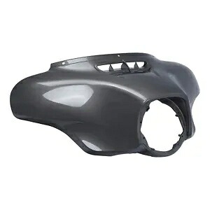アウターバットウィングフェアリング ハーレーツーリング FLHX 14 以降に適合 インダストリアルグレー Outer Batwing Fairing Fit For Harley Touring FLHX 14-Later Industrial Gray 【並行輸入品】｜カスタムパーツ WORLD倉庫