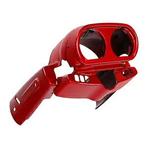 ABS 計器ハウジング ロード グライド ウルトラ 19 ウィキッド レッド バラクーダ シルバーに適合 ABS Instrument Housing Fit For Road Glide Ultra 19 Wicked Red Barracuda Silver 【並行輸入品】