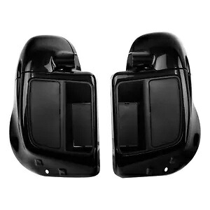 下部ベントレッグフェアリングはハーレーツーリングロードグライド14アップブラックテンペストに適合します。 Lower Vented Leg Fairings Fit For Harley Touring Road Glide 14-up Black Tempest 【並行輸入品】 58,080円